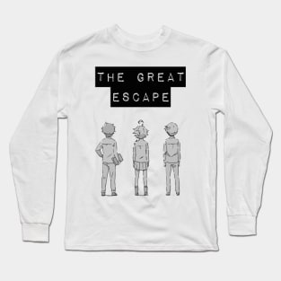 The Great Neverland Escape Promised Anime Long Sleeve T-Shirt